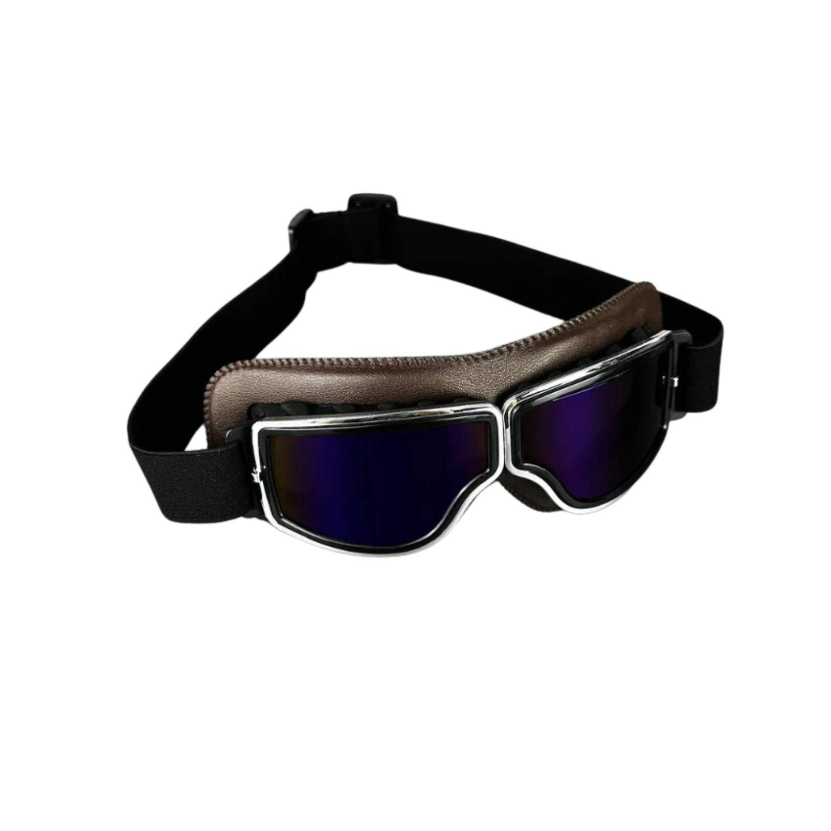 Vintage Leather Motorcycle Goggles