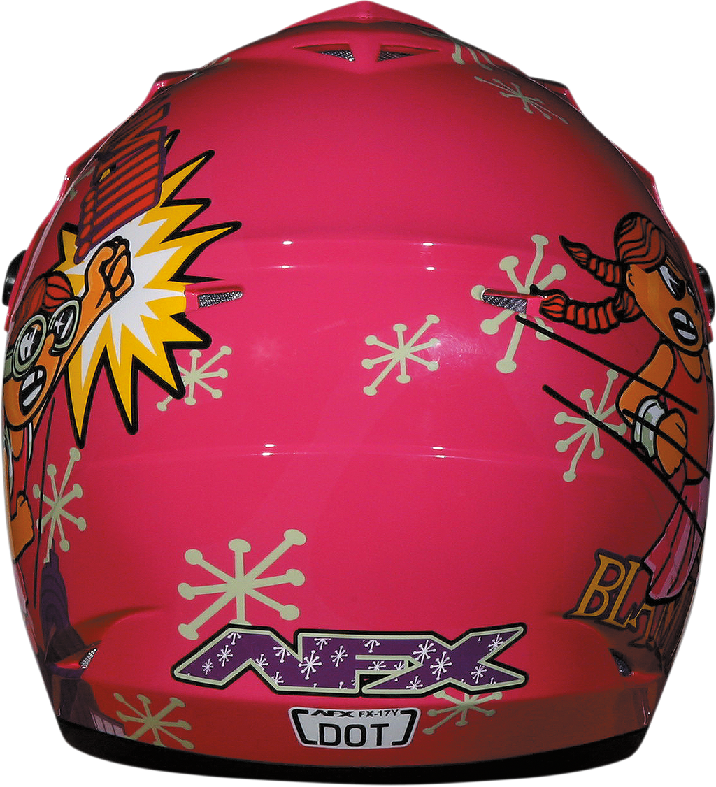 AFX FX-17Y Helmet - Rocket Girl - Small 0111-0578
